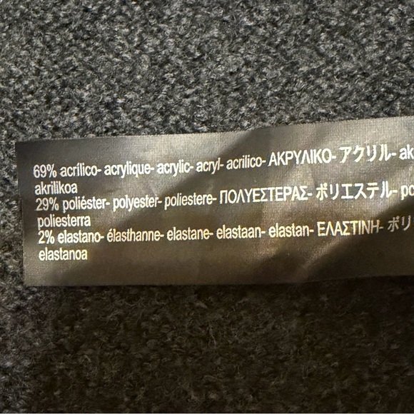 Zara Embelished Limited Edition floor length Cardigan Sweater, Oversized sz S - Picture 13 of 15